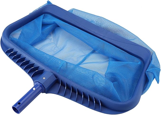 Leaf Skimmer, Fine Mesh Net Deep Bag Swimming Pool Pond Tub Effectvie Cleaning Tool for Pond Spa Pool