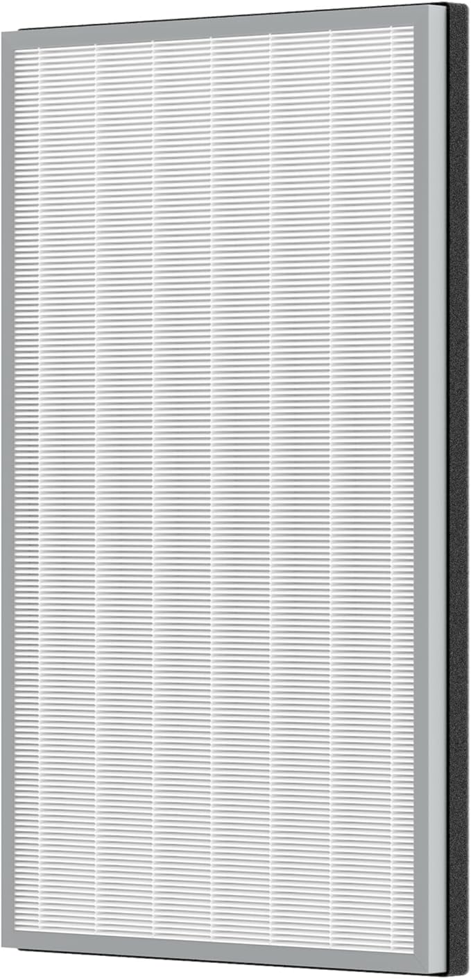 HE601 HE602 H13 True HEPA Replacement Filter Compatible with Shark Air Purifi-er 6 Fan Models HE601 & HE602, Part # he6fkpet True HEPA for Shark HE601 Air Purifi-er Filter Replacement, 1 Pack