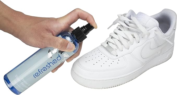 Complete Shoe Cleaning Kit - 2x Advanced Cleaning Solution, 1x Premium Stain Repellent, 1x White Shoe Paint, & Shoe Cleaning Brush For Suede, Leather, Canvas, and Mesh shoes and White Sneakers
