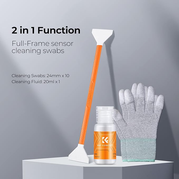 Lens Pen Kit & Full-Frame Sensor Cleaning Swabs Kit