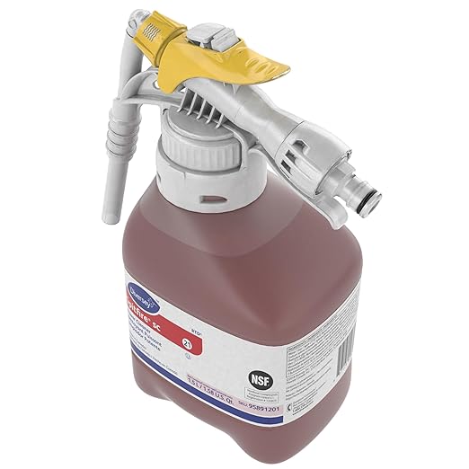 Spitfire Diversey SC 95891201 RTU Liquid Power All-Purpose Cleaner, Heavy Duty Degreaser for Shops & Kitchens, Pine Scent, Ready-to-Dispense (RTD) Concentrate, 1.5-Liter (Pack of 2)