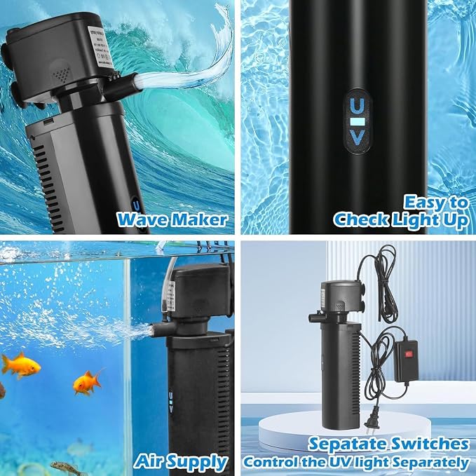 TARARIUM P10F Kit + Additional Filter Sponge