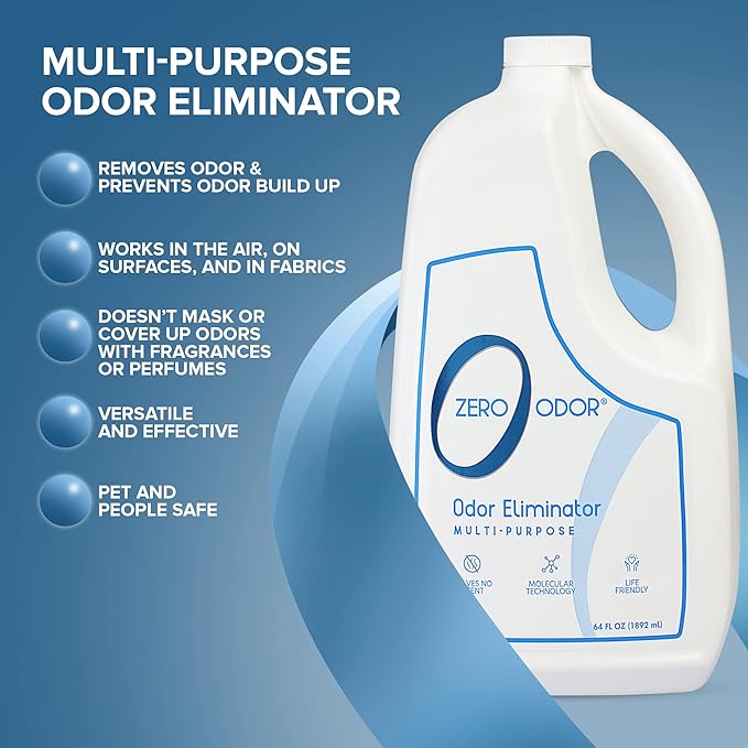 Zero Odor 64 oz. Multi-Purpose Odor Eliminator Air Freshener Spray GL1101404