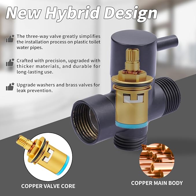 Handheld Bidet Sprayer for Toilet, Brass Jet Spray for Feminine & Baby Wash | Brass bidet sprayer, pressurized jet spray for feminine wash, baby care & toilet cleaning, easy install with all accessories