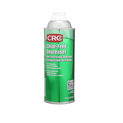 CRC Chlor-Free Non-Chlorinated Degreaser, 14 fl oz Non-Aerosol Can with Trigger, Clear/White