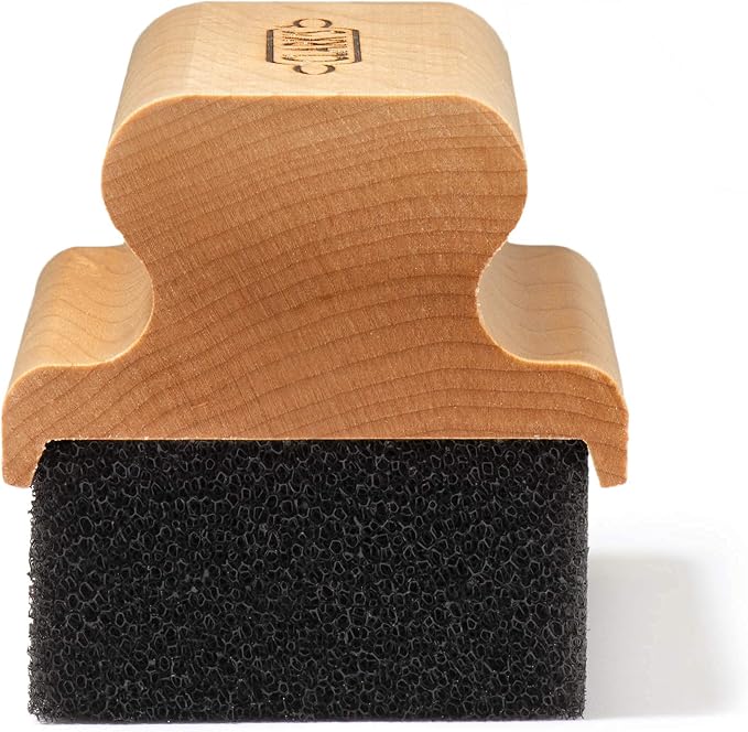 CLARK'S Cast Iron Care Kit and Large Applicator Maintain All Cast Iron and Carbon Cookware
