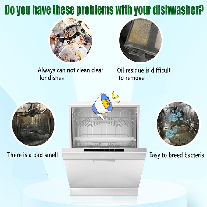 Finally Fresh Dishwasher Cleaner And Deodorizer(12 Tablets) & Finally Fresh Washing Machine Cleaner(20 Tablets)