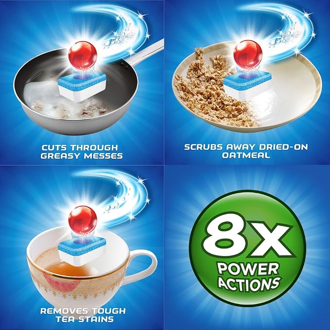 Finish All in 1 Powerball Fresh Dishwasher Detergent Tablets ,85 Tablets