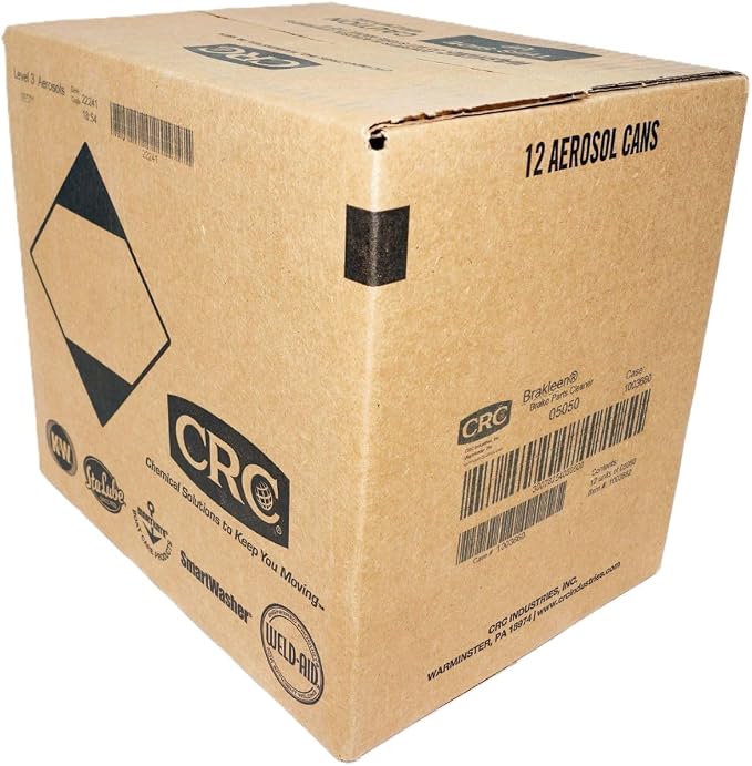 CRC 05050 Brakleen Cleaner 14Oz case of 12