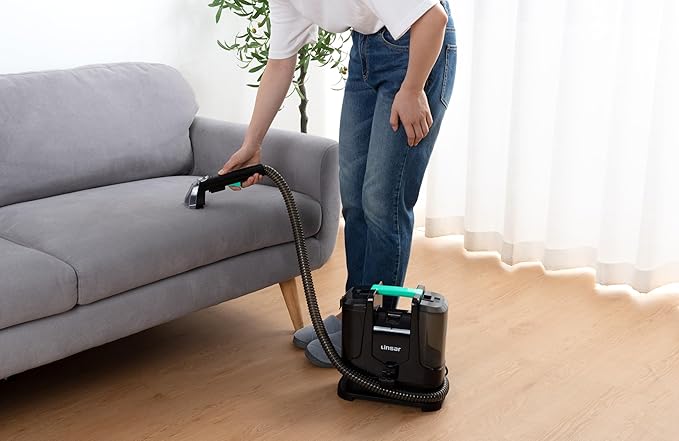 Carpet Spot Cleaner - Multi-Purpose - Portable Carpet and Upholstery Cleaner - Car and Auto Detailer - Pet Stain Eraser PowerBrush Star Carpet Cleaner Machine