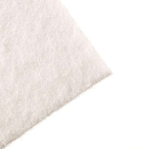 Unger Commercial Scrub Pad (OPS20) – Heavy-Duty Cleaning Pad for Removing Stubborn Dirt and Debris from Windows, Glass, and Surfaces, Reusable and Lint-Free, Streak-Free Cleaning (Case of 10)