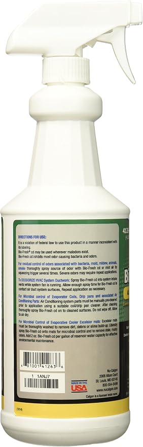 Nu Calgon 4126-34 Bio Fresh Coil Cleaner, 1 Quart