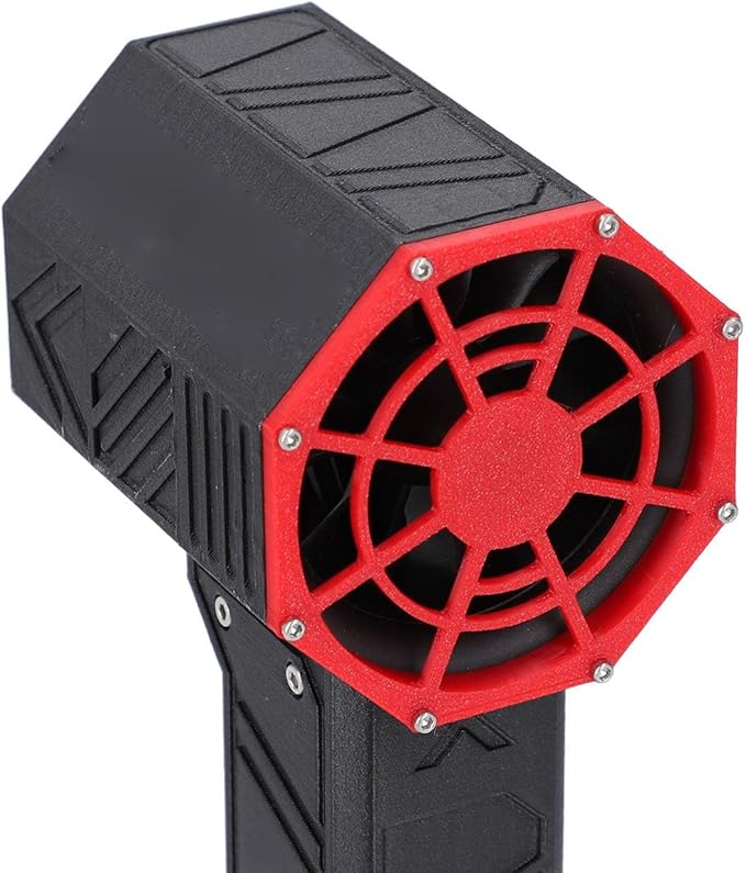 Mini Electric Air Duster, 50mm Brushless Motor, Adjustable Speed, Real Time Voltage Display, for Electronics, Car, and Outdoor Cleaning