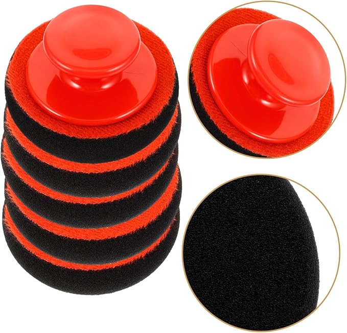 Car Polishing Kit Car Wax Applicator Sponge Pads Waxing Sponge for Wax Paint Buffing Pads