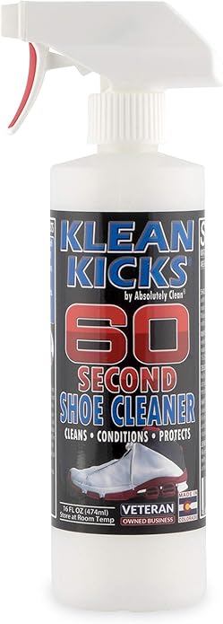 Absolutely Clean Amazing Shoe Cleaner - Fast & Easy - Sneakers, Shoes, Boots, Hats & More - USA