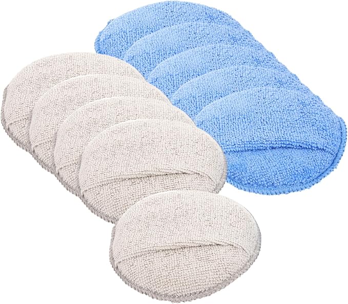 GLEAVI 20pcs Car Wash Sponge Applicator Pads for Car Detail Tire Sponge Applicator Wax Pad