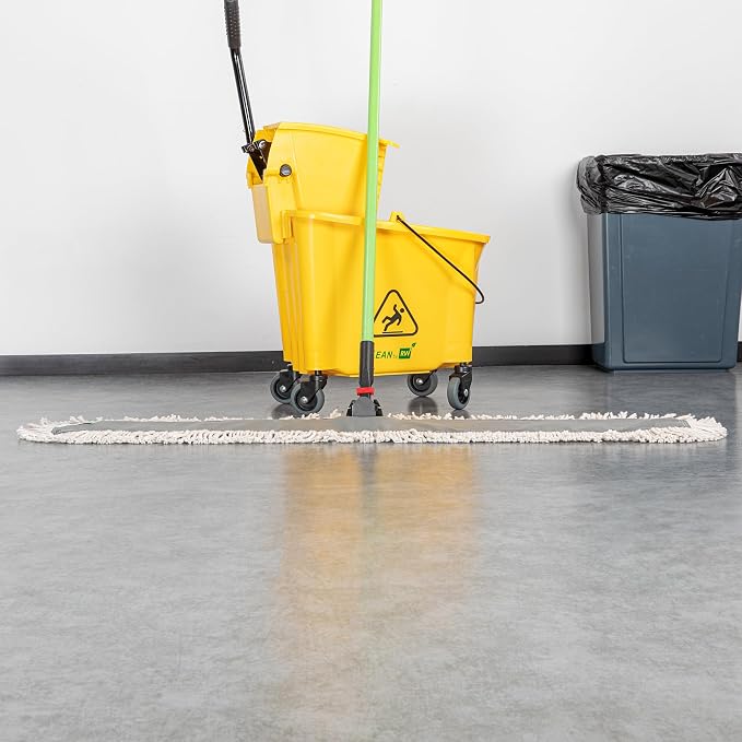 Restaurantware-MOP HEAD ONLY: Clean Tek Professional 48 x 5 Inch Dry Mop Head, 1 For Dusting - Frame Sold Separately, Disposable, Cotton, For Home And Commercial Use