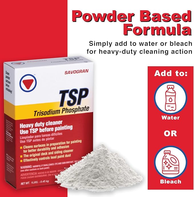 Savogran 10621 Trisodium Phosphate (TSP) 1LB (16oz) (Pack of 2)