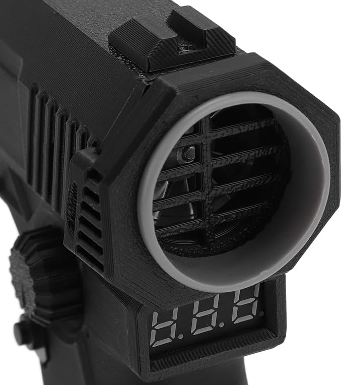 Electric Air Duster, High Speed 110000RPM Jet Dry Blower for Car Computer Keyboard Lens Outdoor with Stepless Speed Adjustable, Type C QC15W Fast Charging Mini Blower
