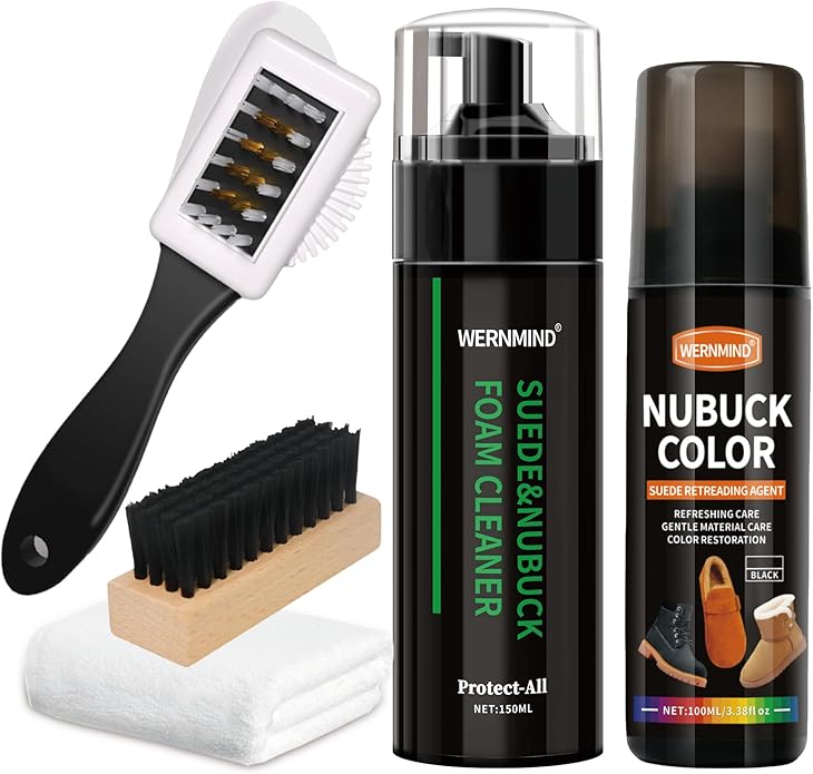 Suede Nubuck Boots Shoe Cleaner Kit Waterproof protecter Spray Shoe Cleaning Kit