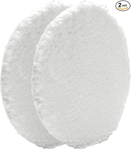 Griot's Garage BOSS Microfiber Fast Cutting Pads for Car Detailing, Polishing and Maximum Paint Correction, Orbital Polisher Buffing Pads, 6”, Set of 2
