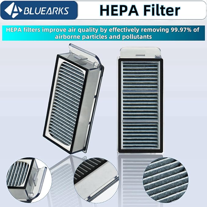 26Pcs X50 Ultra Accessories Kit fot L50 Ultra/Matrix10 ultra/L40s Pro Ultra/Mova V50 Ultra Replacement Parts,2 Main Brush 4Hepa Filters 6Side Brush 6Vacuum Bags 6Mop Pads
