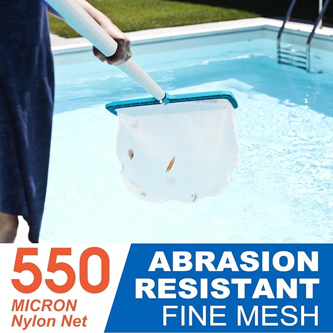 POOLWHALE Nylon Pool net with fine mesh Pool Surface net