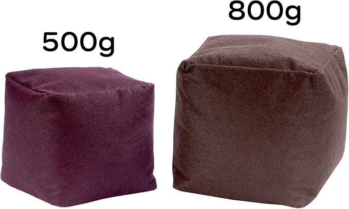 BambooMN Tan Bamboo Charcoal Air Purifier Freshening Cube, 800 Grams Bamboo Activated Carbon, 4 Pieces