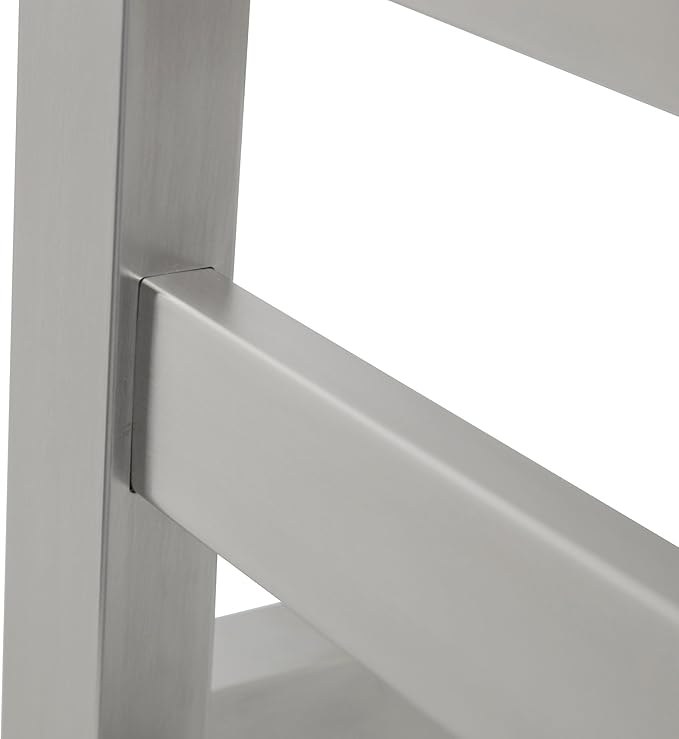 ANZZI Glow 4-Bar Electric Towel Warmer in Polished Chrome - Rhino Alloy Stainless Steel, Wall Mounted, 20-Minute Warm-Up
