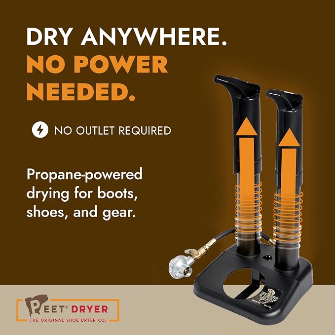 PEET, Portable 2-Shoe Propane Powered Dryer