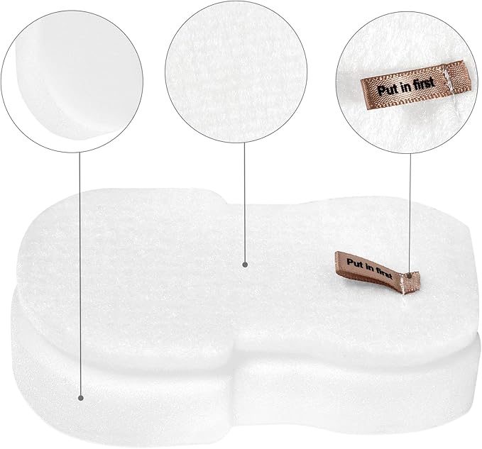 Replacement Parts Accessories Kit Compatible with Shark HZ4000 HZ4002 Corded Stick Vacuum Cleaner, 1 Roller Brush, 2 HEPA Filters, 4 Foam & Felt Filters, 4 Odor-Neutralizer Cartridge