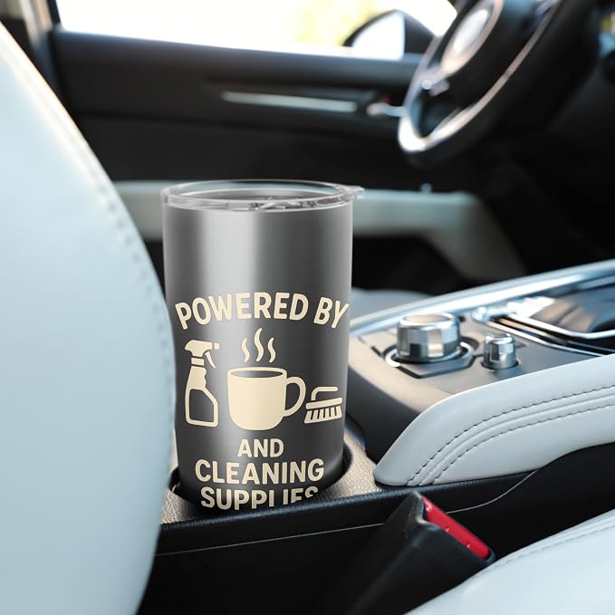 Coffee & Cleaning Supplies Daily Fuel Stainless Steel Insulated Tumbler