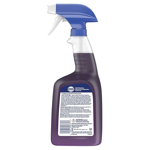 Dawn Professional Multi-Surface Heavy Duty Degreaser Spray, 32 fl oz (Case of 6), Ready to Use for Kitchen, Restaurants, Foodservice, and More & Stardrops - The Pink Stuff