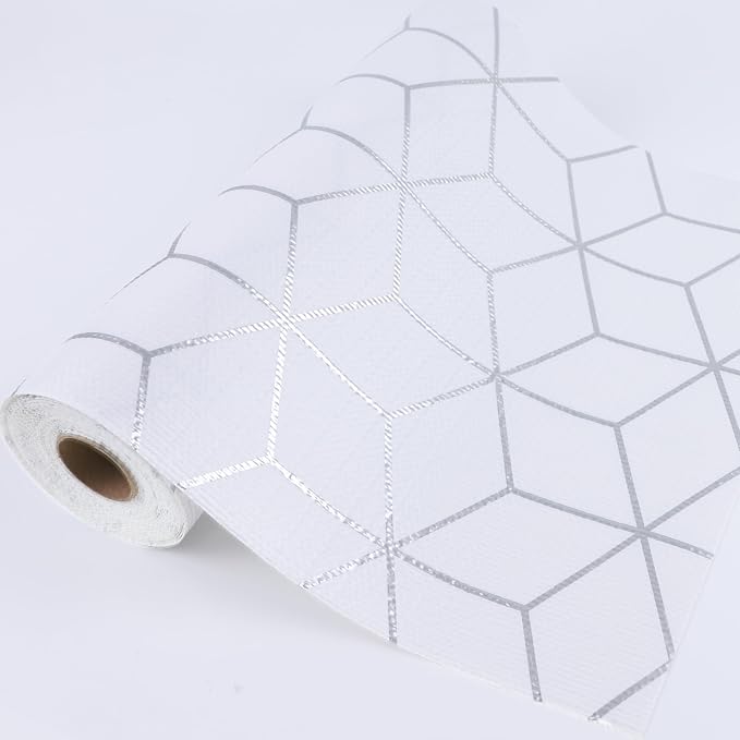 Shelf Liners For Kitchen Cabinet 20 Inch Wide X 20 Ft Non Adhesive Cabinet Drawer Liner Non Slip Water Oil-Proof Strong Grip Pantry Refrigerator Shelves Liner Bathroom Drawer Mat Cupboard Closet Liner