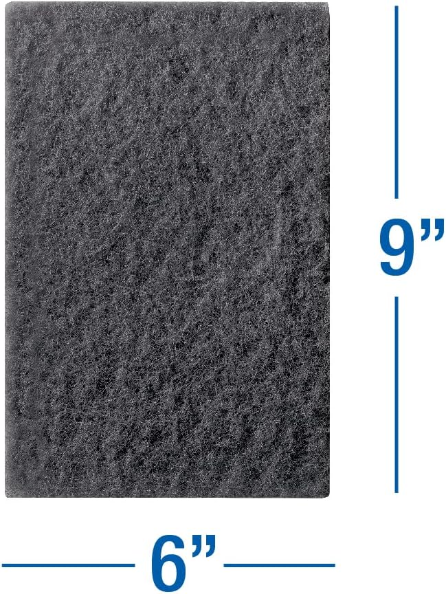 Mercer Abrasives 285GRY - 6"x9" Non-Woven Grey Hand Pads (20 pack)