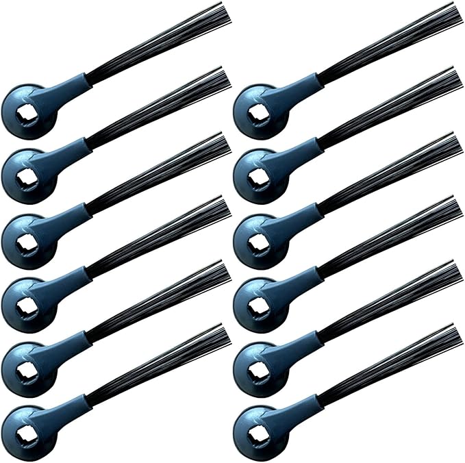 12PCS Side Brush Replacement Accessories for Shark Robot Vacuums — Compatible with AV2110S / AV2120 / RV2110 / RV2120AE