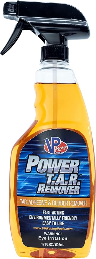 VP Racing 2125 Power T.A.R. Adhesive & Rubber Remover - 17 Ounce Spray Bottle