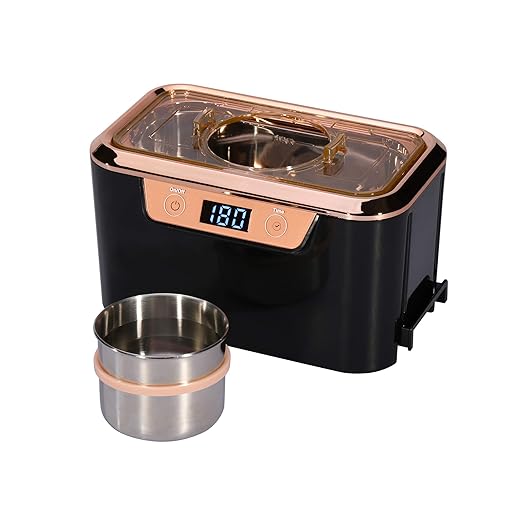 iSonic® Miniaturized Commercial Ultrasonic Cleaner DS310 with Cleaning Solution Concentrate CSGJ01, 110V