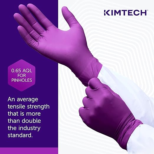 Kimtech™ Polaris™ Nitrile Exam Gloves (62771), 5.9 Mil, Ambidextrous, 9.5”, S, 100 Nitrile Gloves/Box