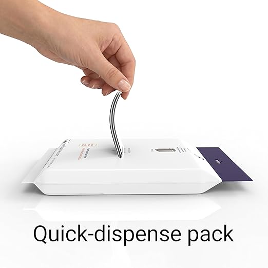 happimess 13.2 Gallon (50L) Drawstring Trash Bags, Lemon Scent, White, Heavy Duty MDPE Liners for Kitchen and Household, Odor Control, Custom Fit 60 Count (3-Packs of 20 Liners) HPM3100C-WHITE