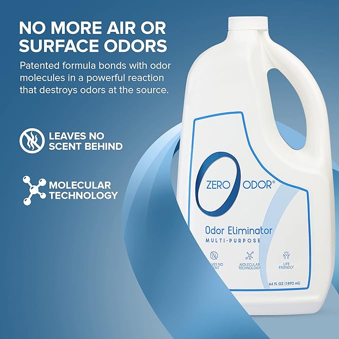 Zero Odor 64 oz. Multi-Purpose Odor Eliminator Air Freshener Spray GL1101404
