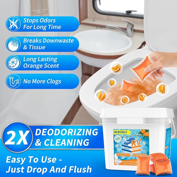 BEBOBLY RV Toilet Treatment