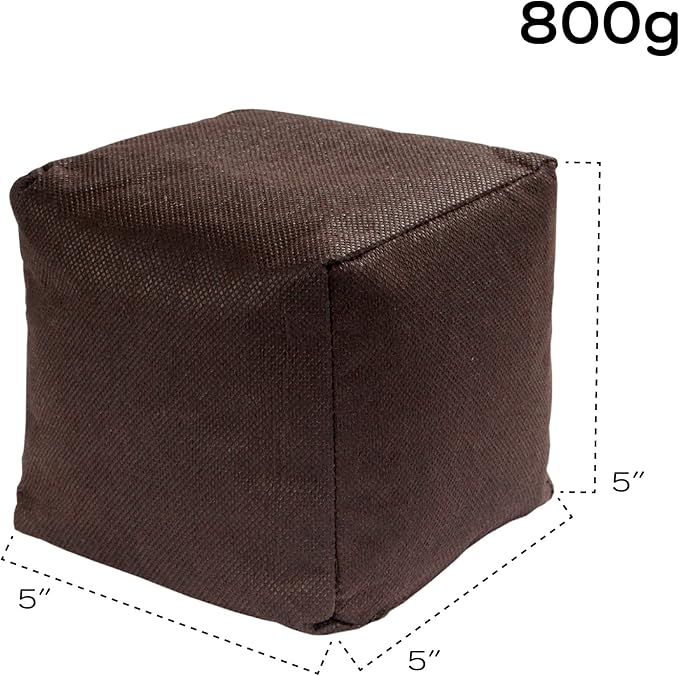 BambooMN Activated Bamboo Charcoal Air Purifier Cube - 800g Chocolate - 4 Units