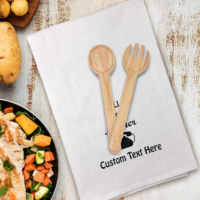 Style In Print Custom Decor Flour Kitchen Towels Call Your Mother Inspiration & Motivation Parenthood Cleaning Supplies Dish Towels Personalized Text Here