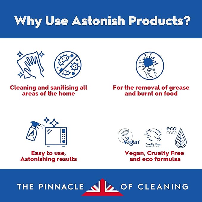Astonish Revival Bundle - Includes Specialist Leather Conditioning Cream, Oven & Cookware Cleaning Paste & Specialist Clean & Revive Foaming Powder