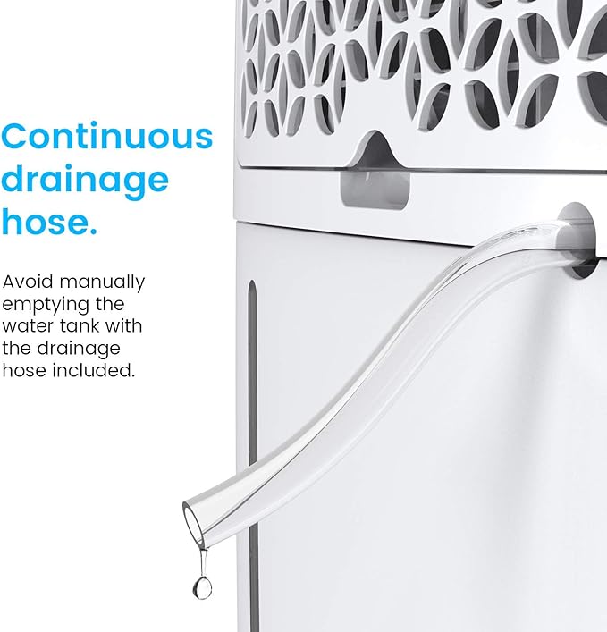 Pro Breeze Electric Large 50 Pint Dehumidifier for Home (3,500-4,000 sq.ft) Removes Moisture with built-in Humidity Sensor, Auto Shut Off, Continuous Drainage Hose, Ideal for Basements