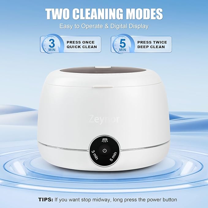 Retainer cleaner and portable washing machine