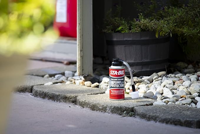 STA-BIL Pump Protector - Protects Pressure Washer Pumps and Other Internal Components During Storage, Next Gen Anti-Freeze and Lubricant Formula, 4oz (22007)