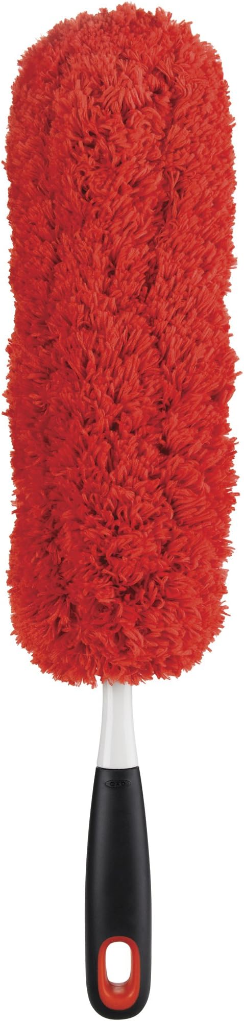 OXO Good Grips Wall-Mounted Mop and Broom Organizer and Microfiber Hand Duster