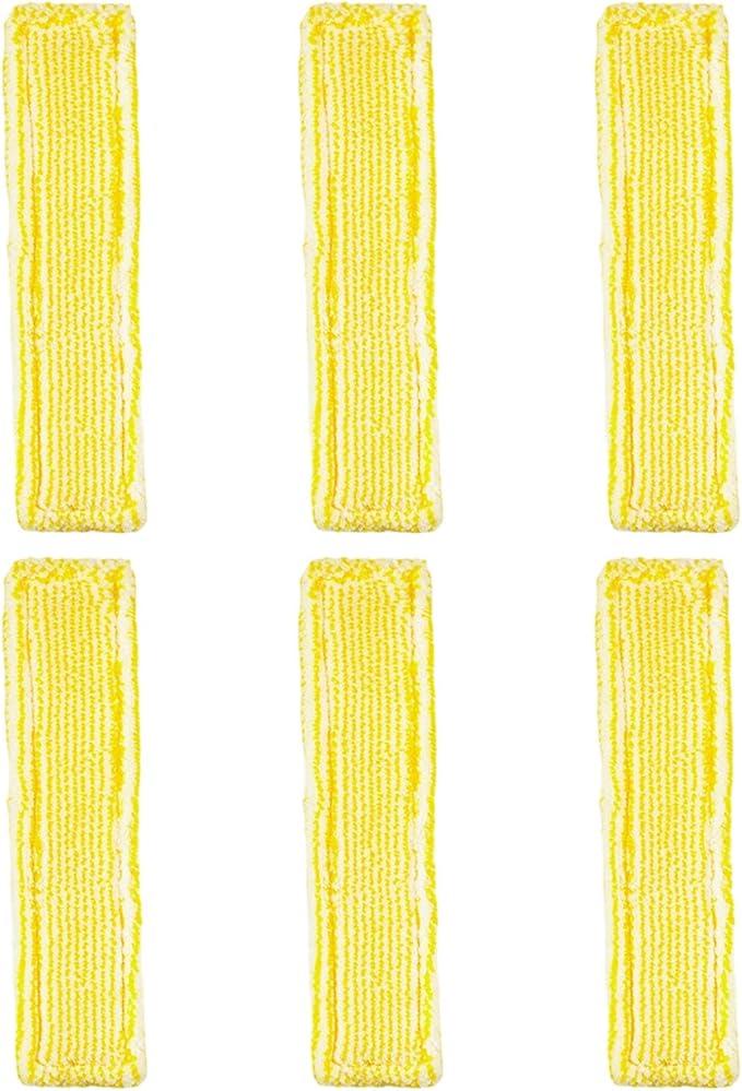 Quick Dry Polishing Cloths for WV2 WV5 Window Vacuum Cleaners Thickened Washable Fabric Replacement Pad Microfiber Cleaning Rags (6pcs)